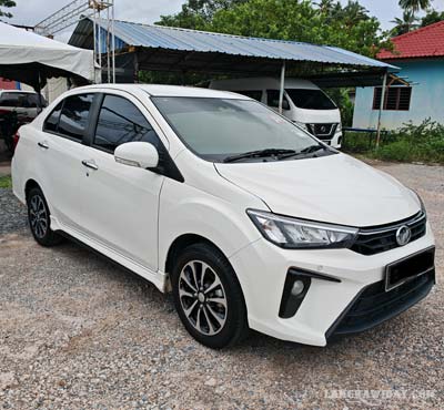 Sewa Kereta Bezza di Langkawi Airport kereta sewa Langkawi
